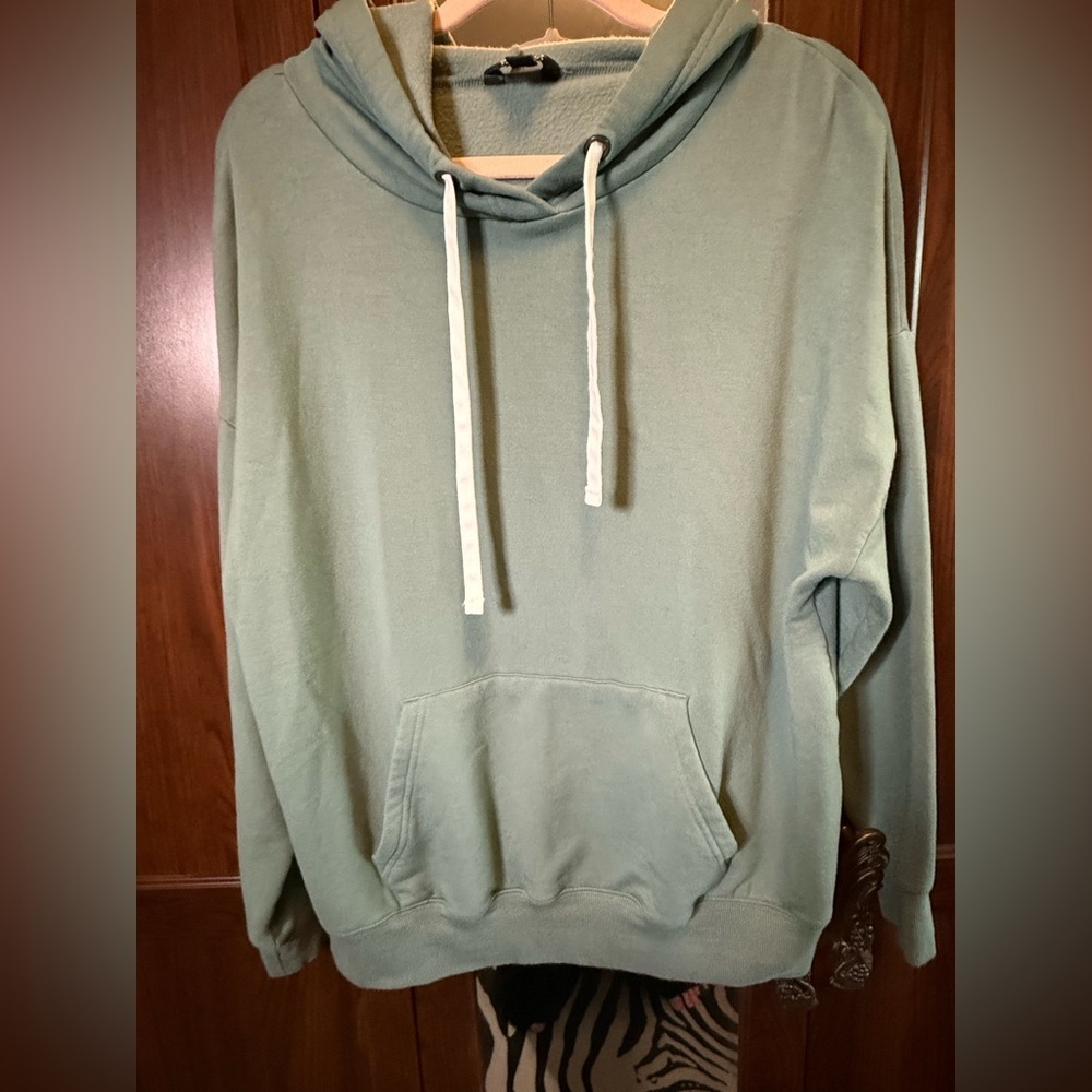 Buffalo David Bitton Women’s Green Hoodie Size large